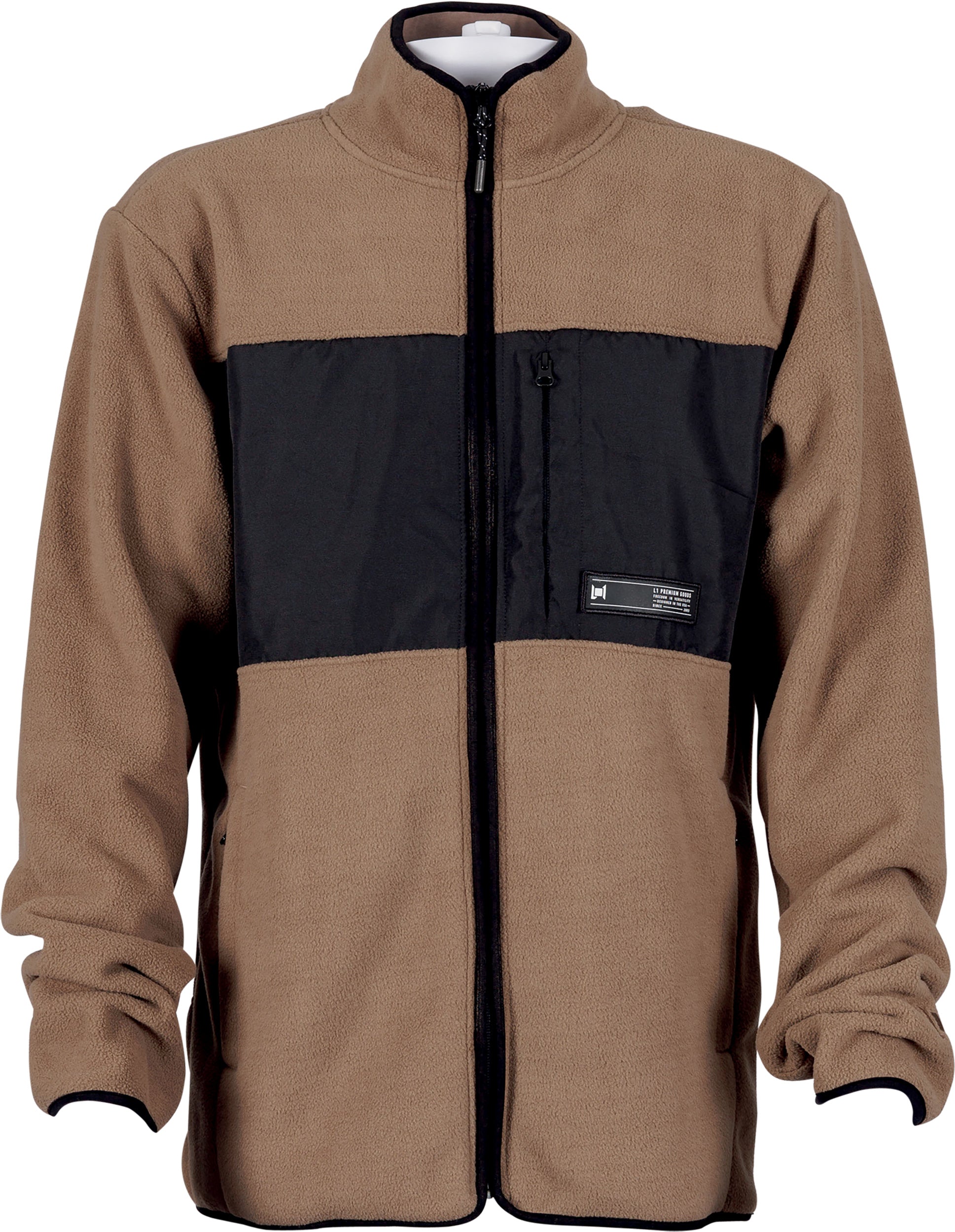 L1 Onyx Fleece - Fossil / Black