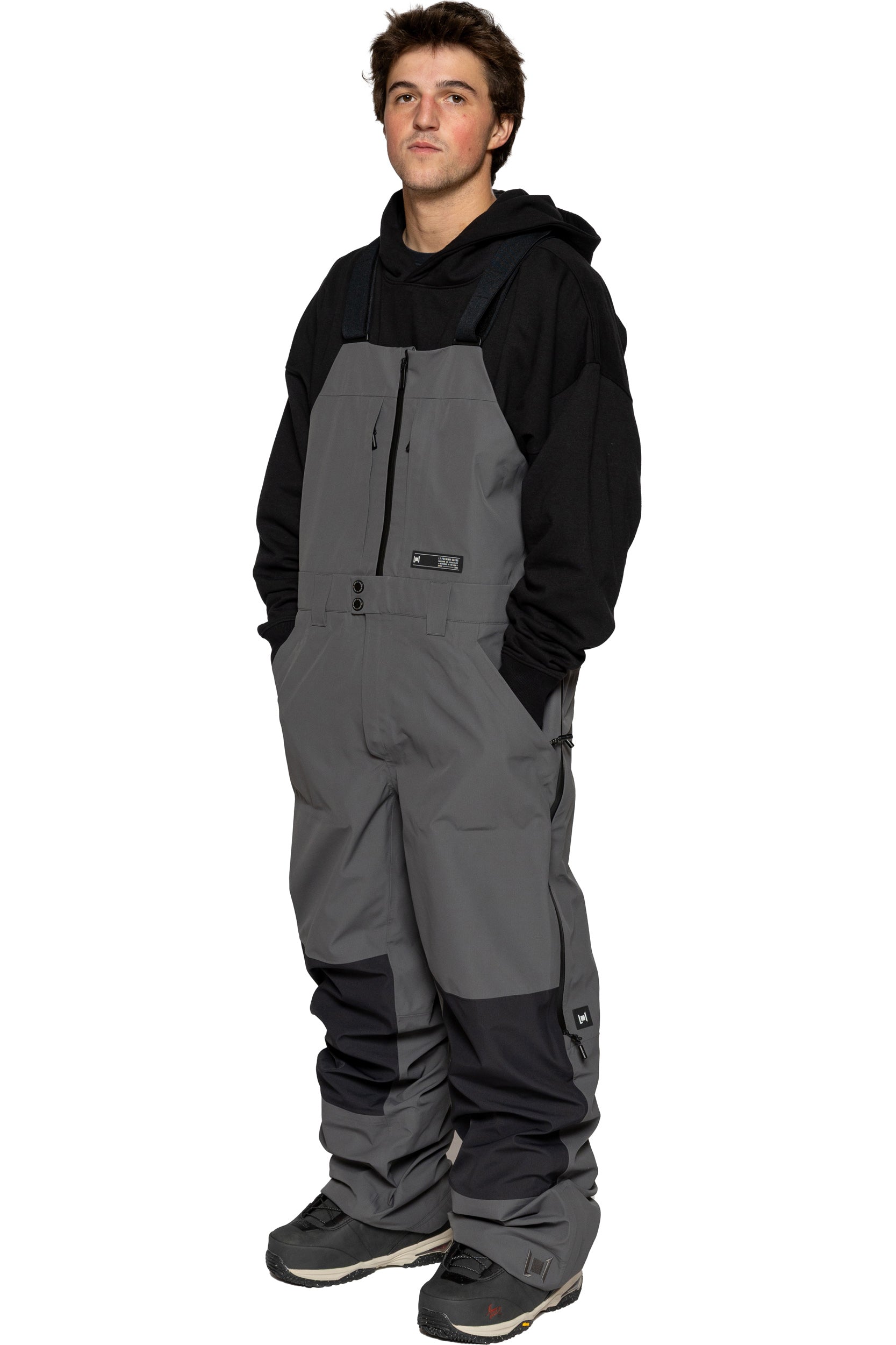 L1 Filmore Bib - Carbon/Black