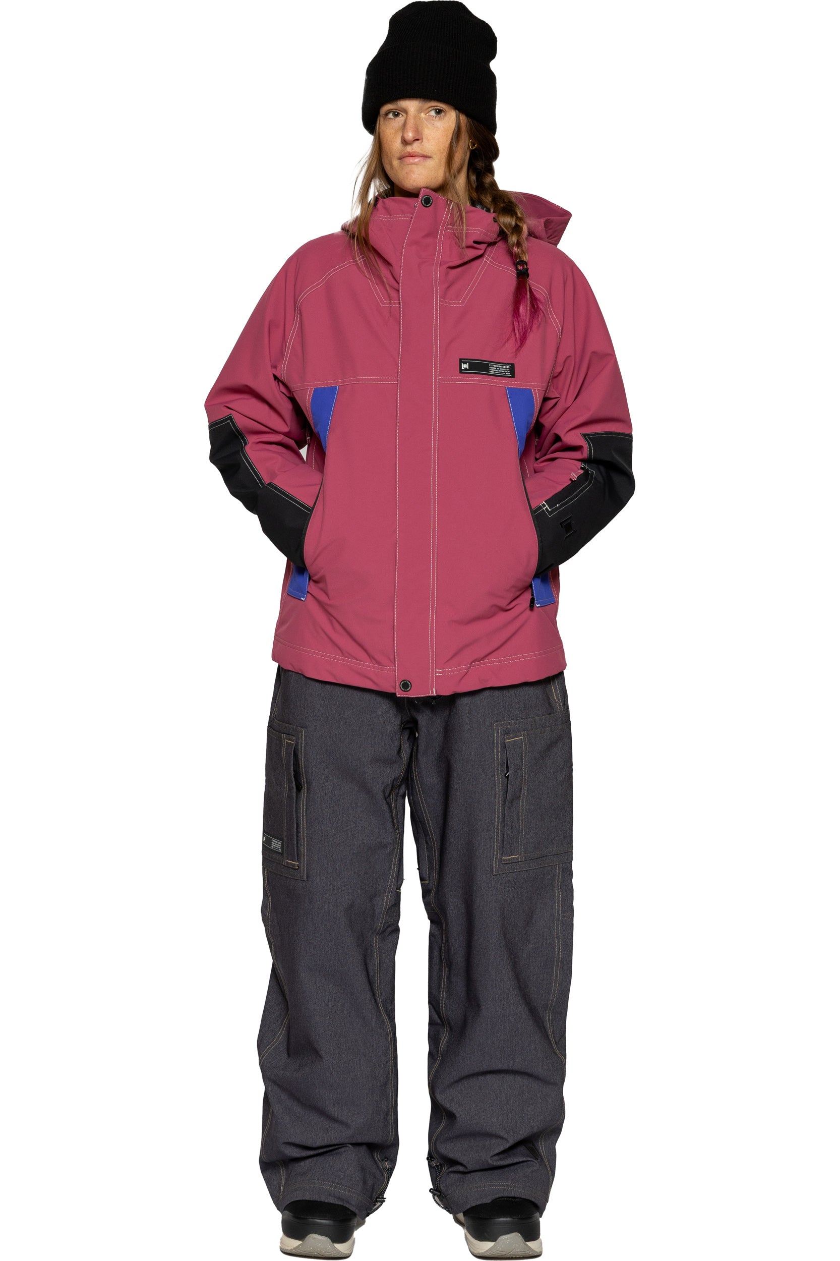 L1 Dakota Women's Jacket - Orchid/Royal/Blk