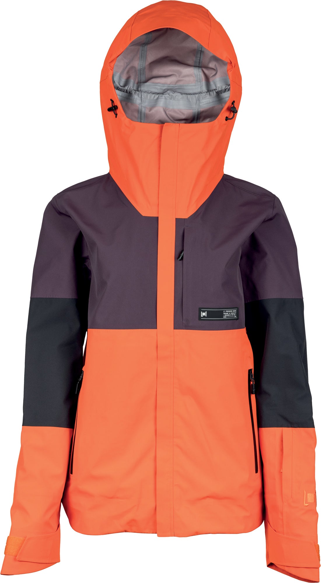 L1 Ukka Women's Jacket - Cinder/Fig/Black