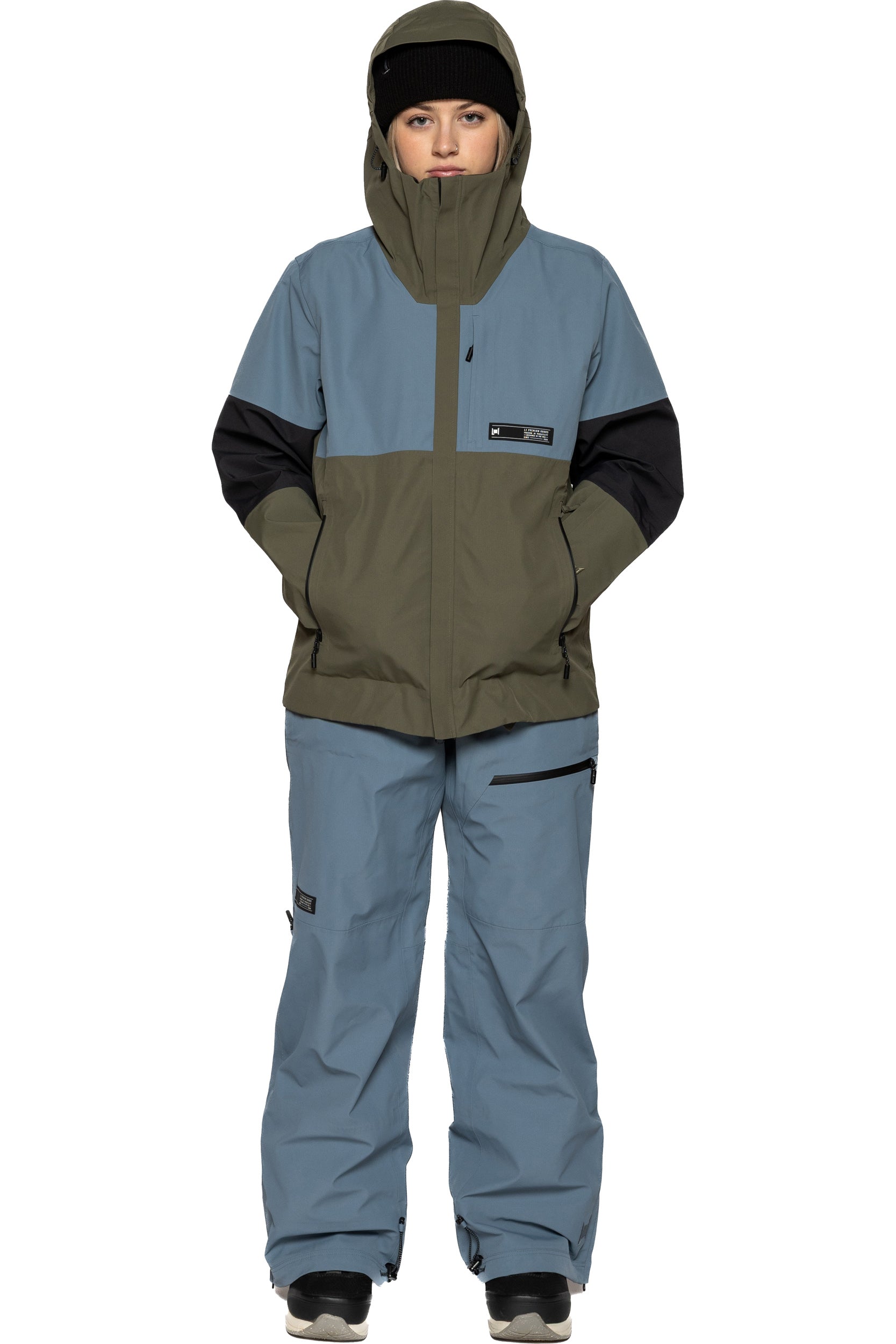 L1 Ukka Women's Jacket - Combat/Bluest/Blk