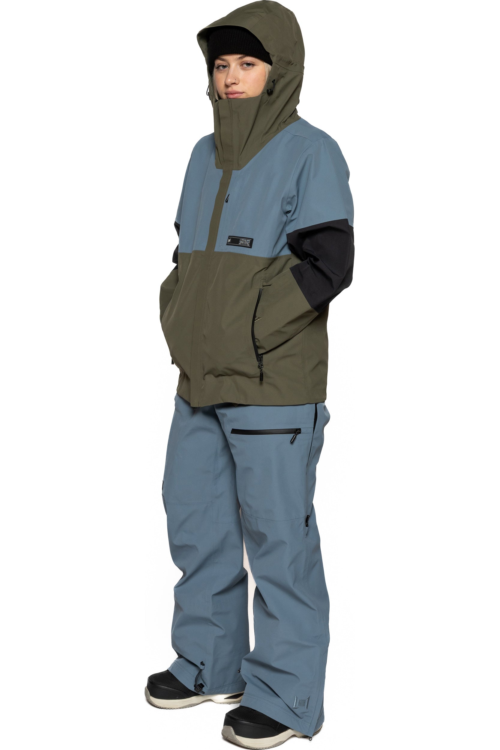 L1 Ukka Women's Jacket - Combat/Bluest/Blk