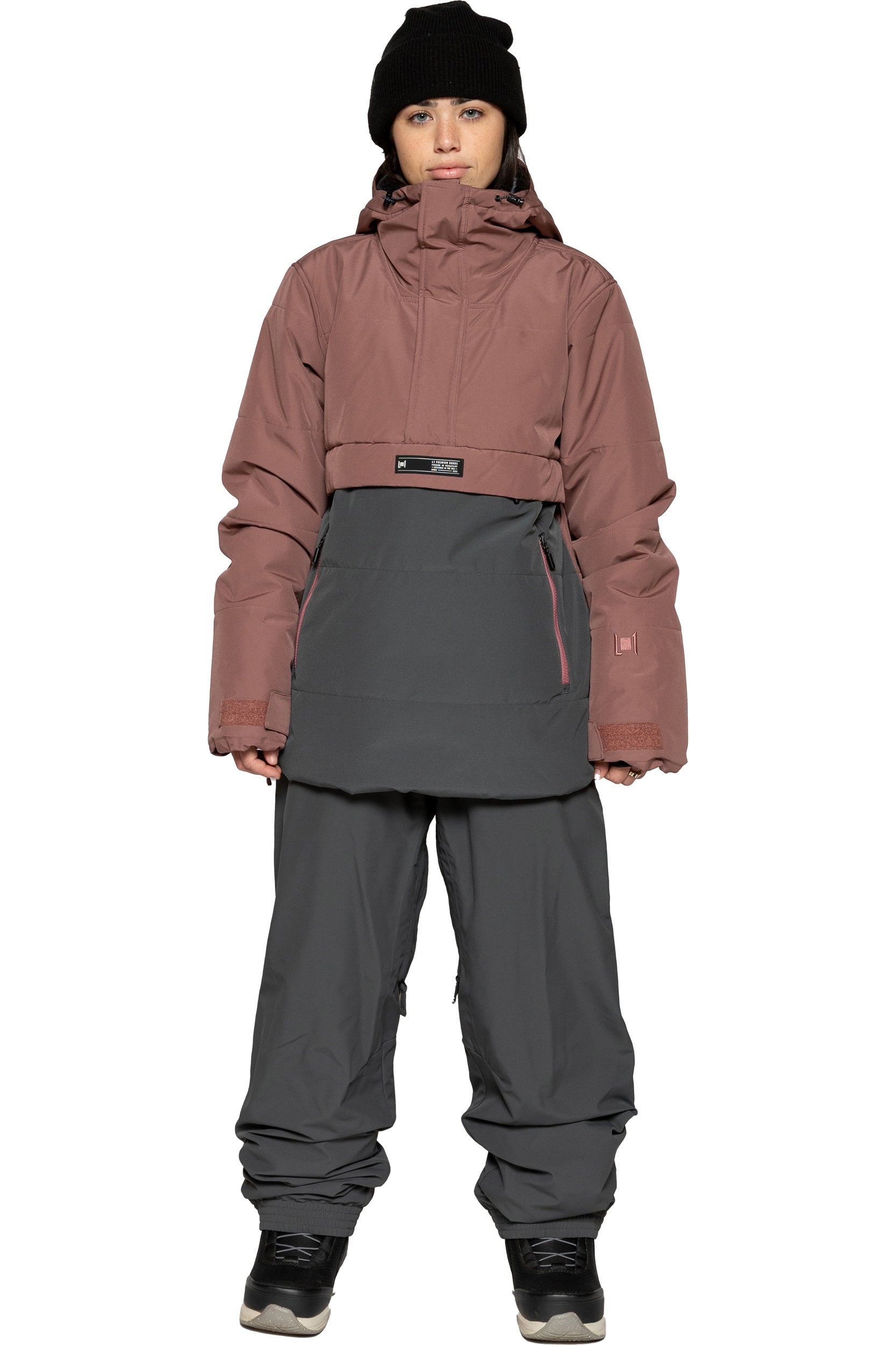 L1 Snowblind Women's Jacket - Burnt Rose/Carbon