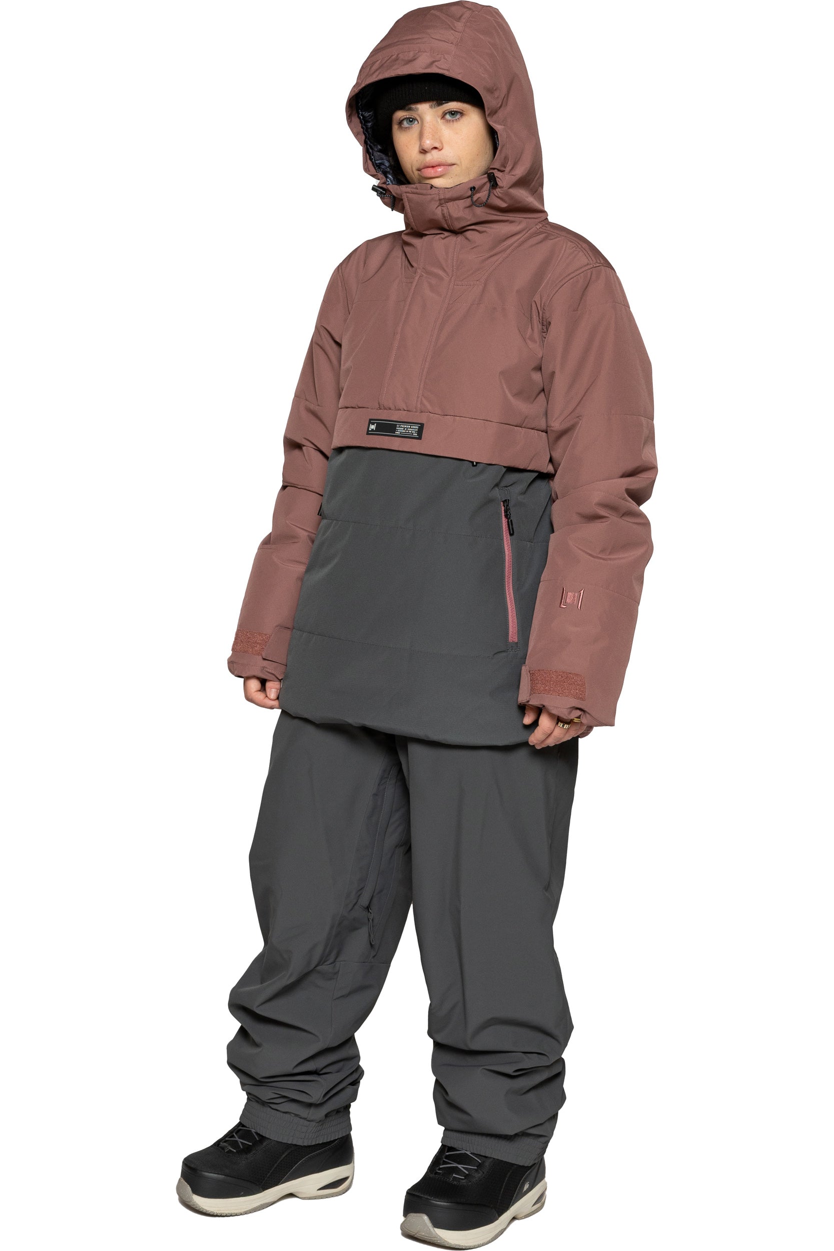 L1 Snowblind Women's Jacket - Burnt Rose/Carbon