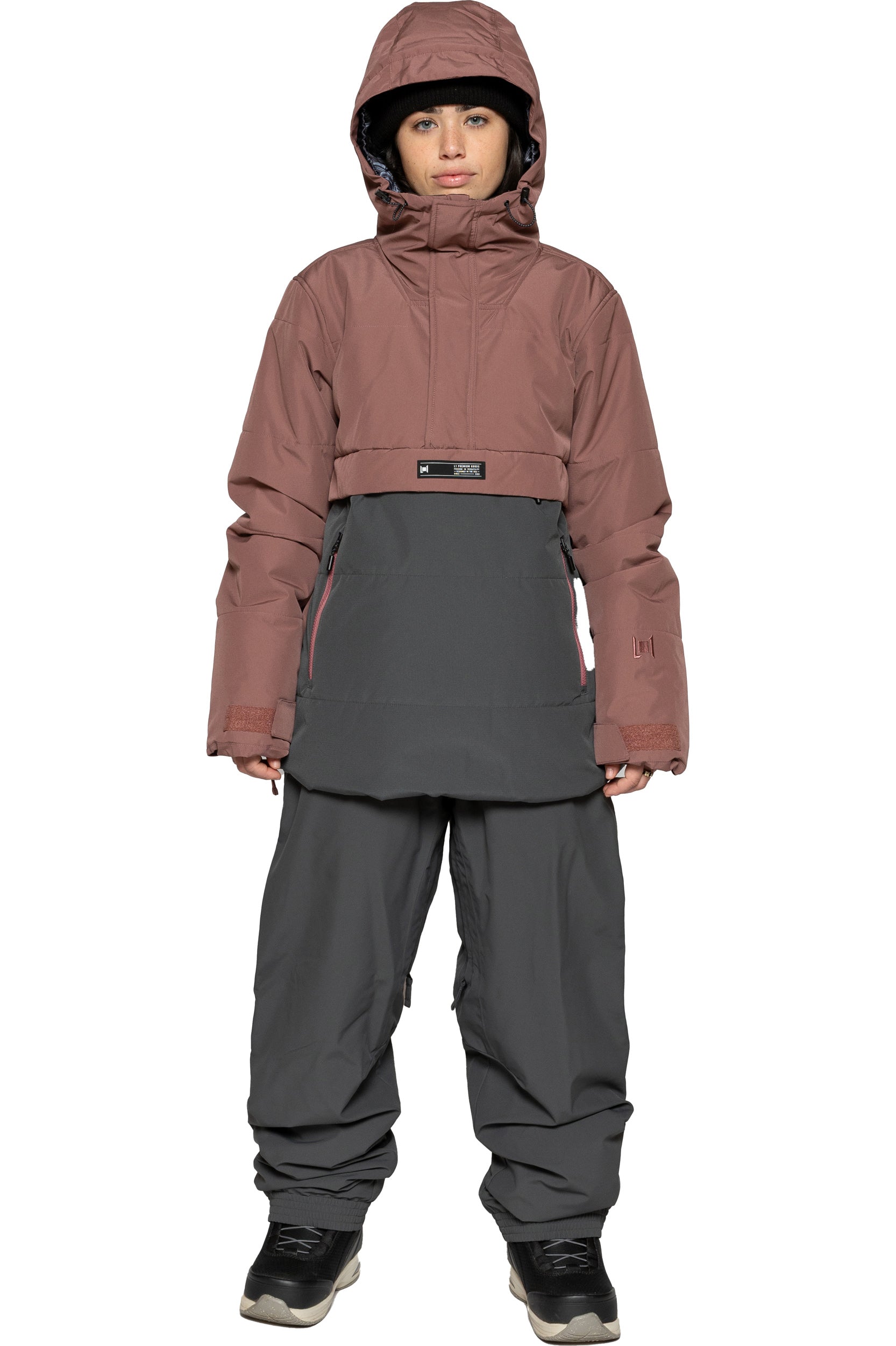 L1 Snowblind Women's Jacket - Burnt Rose/Carbon