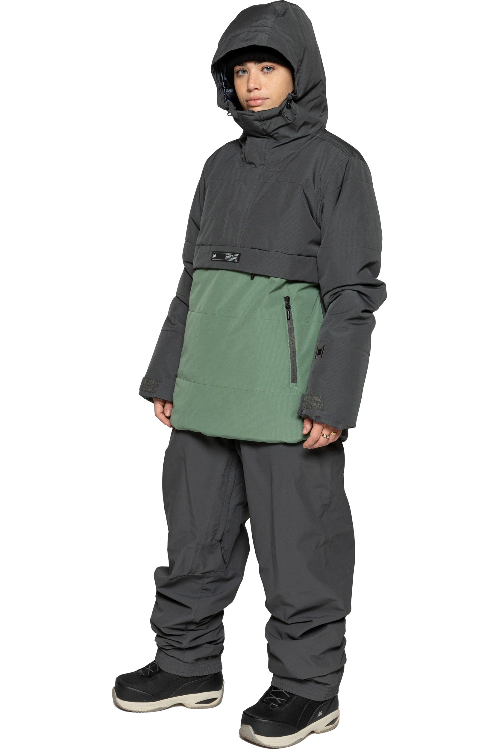 L1 Snowblind Women's Jacket - Carbon/Sage