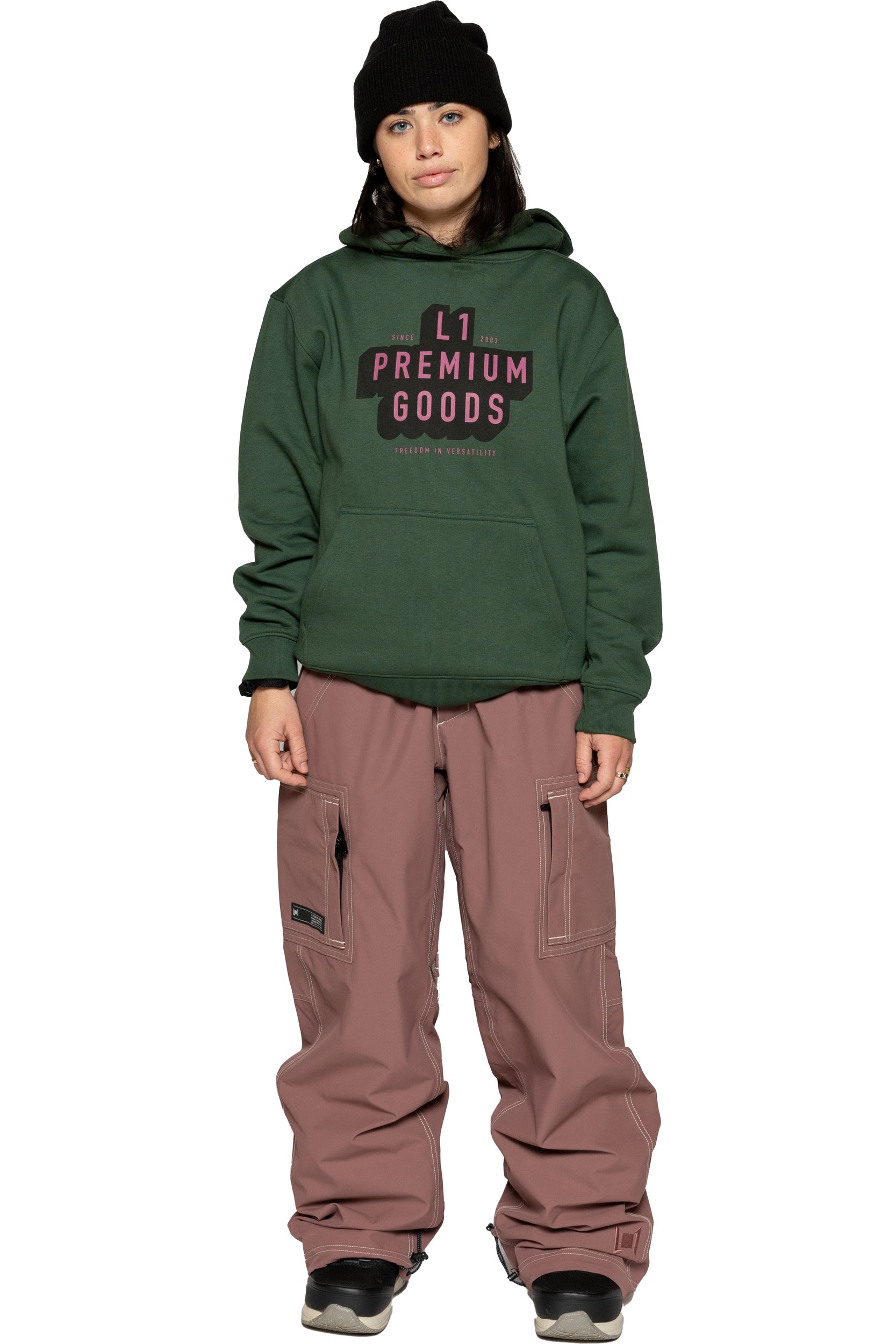 L1 Fairfield Cargo Women's Pant - Burnt Rose