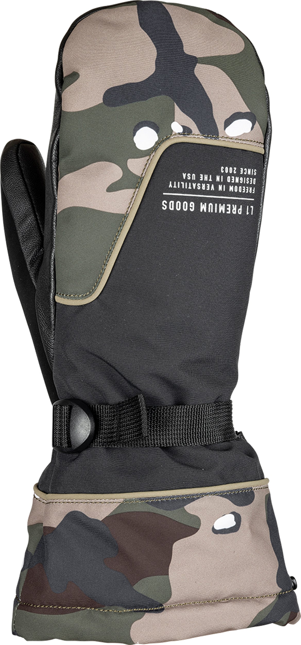 L1 Sentinel Unisex Mitt - Carbon/Burn Rose