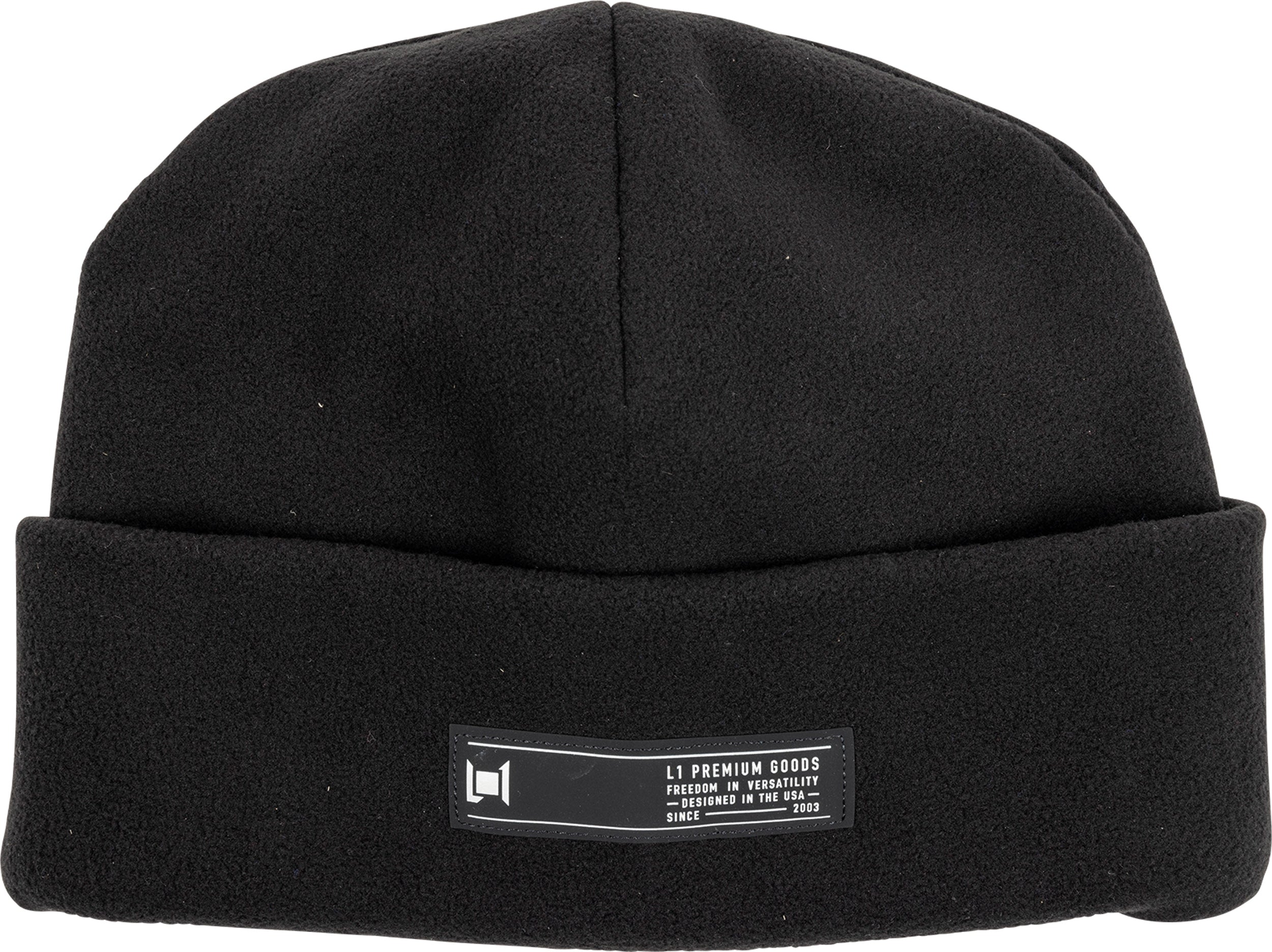L1 Pitted Beanie - Black