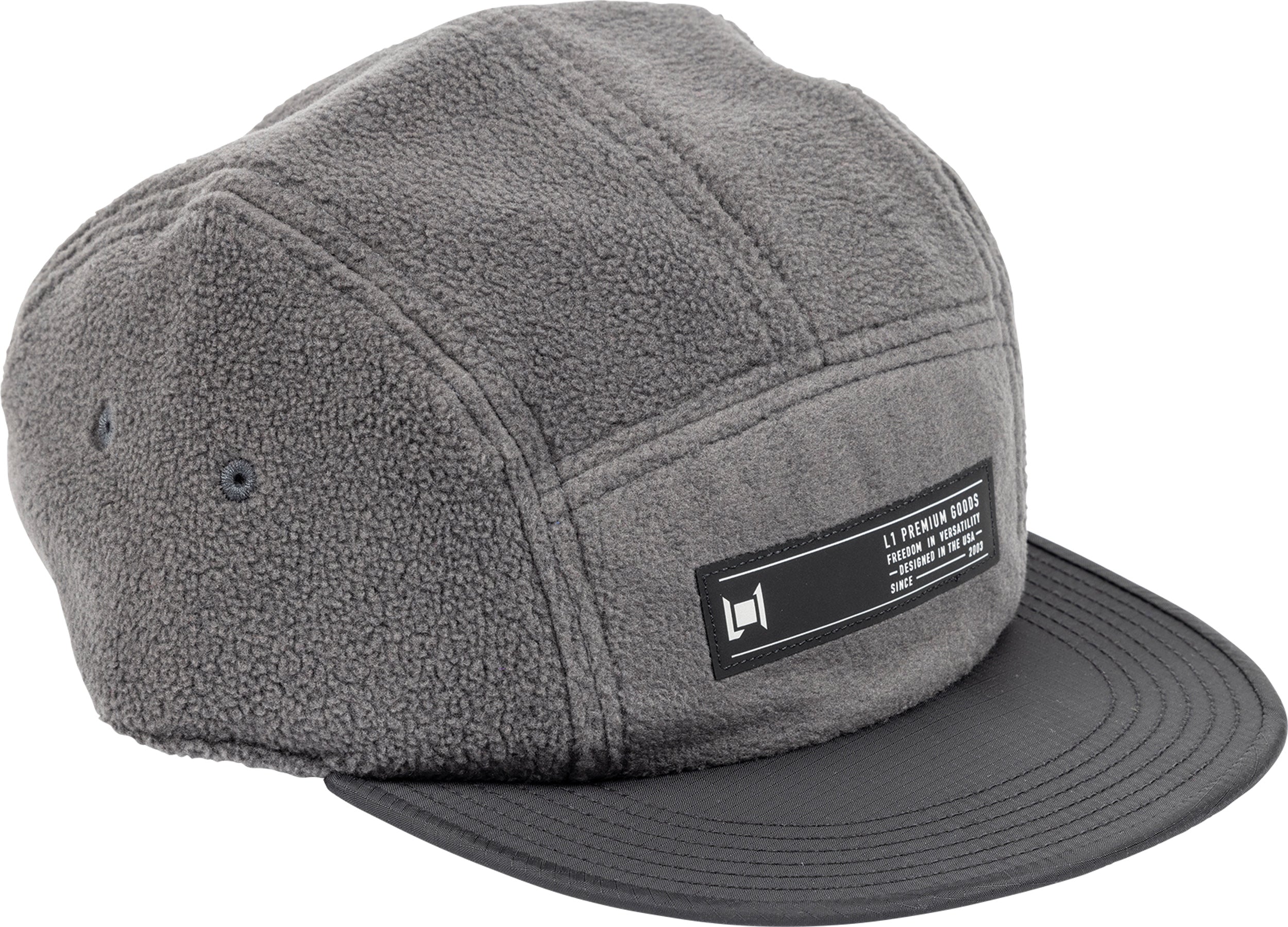 L1 Pitted Hat - Carbon/Black