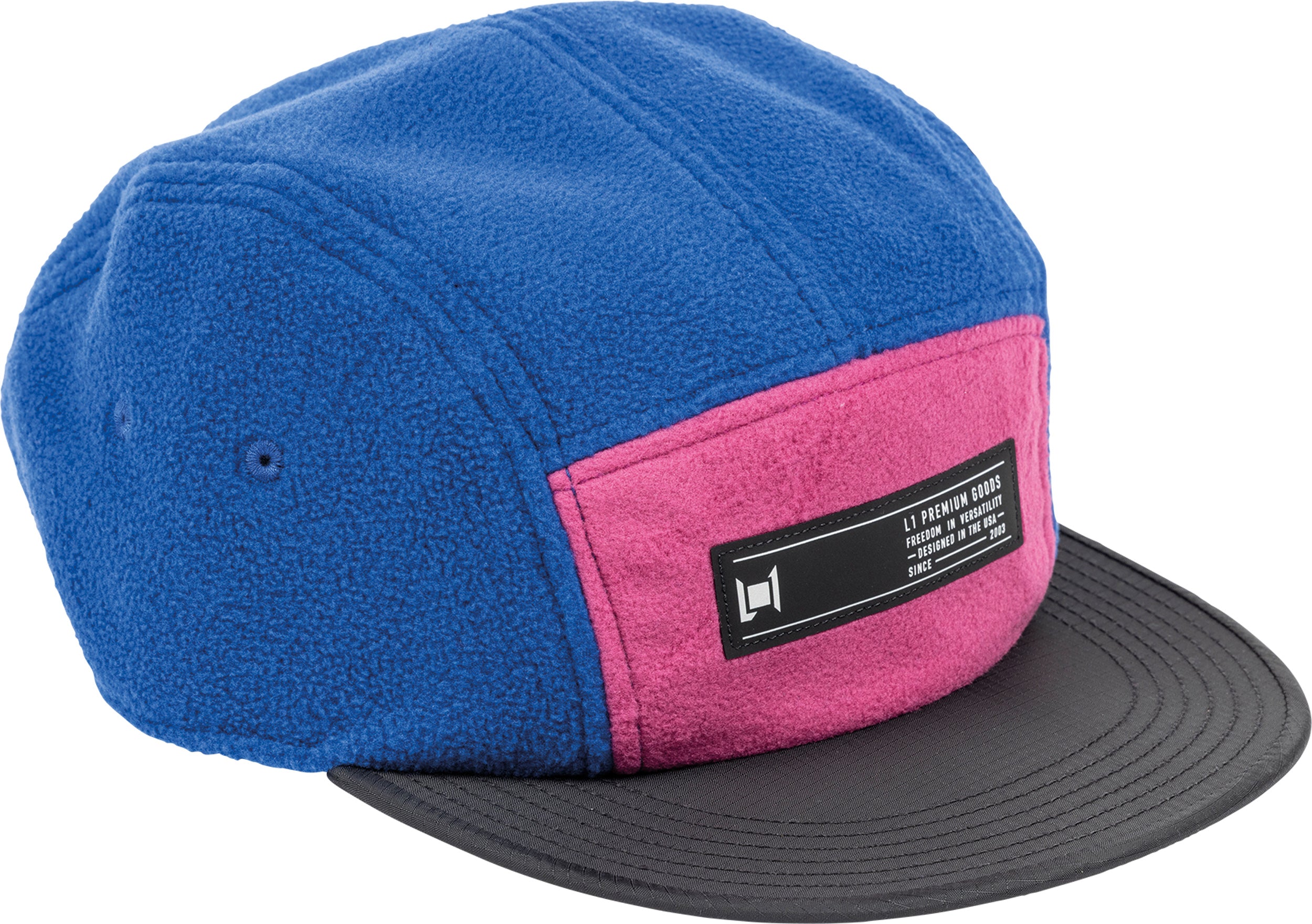 L1 Pitted Hat - Royal/Orchid