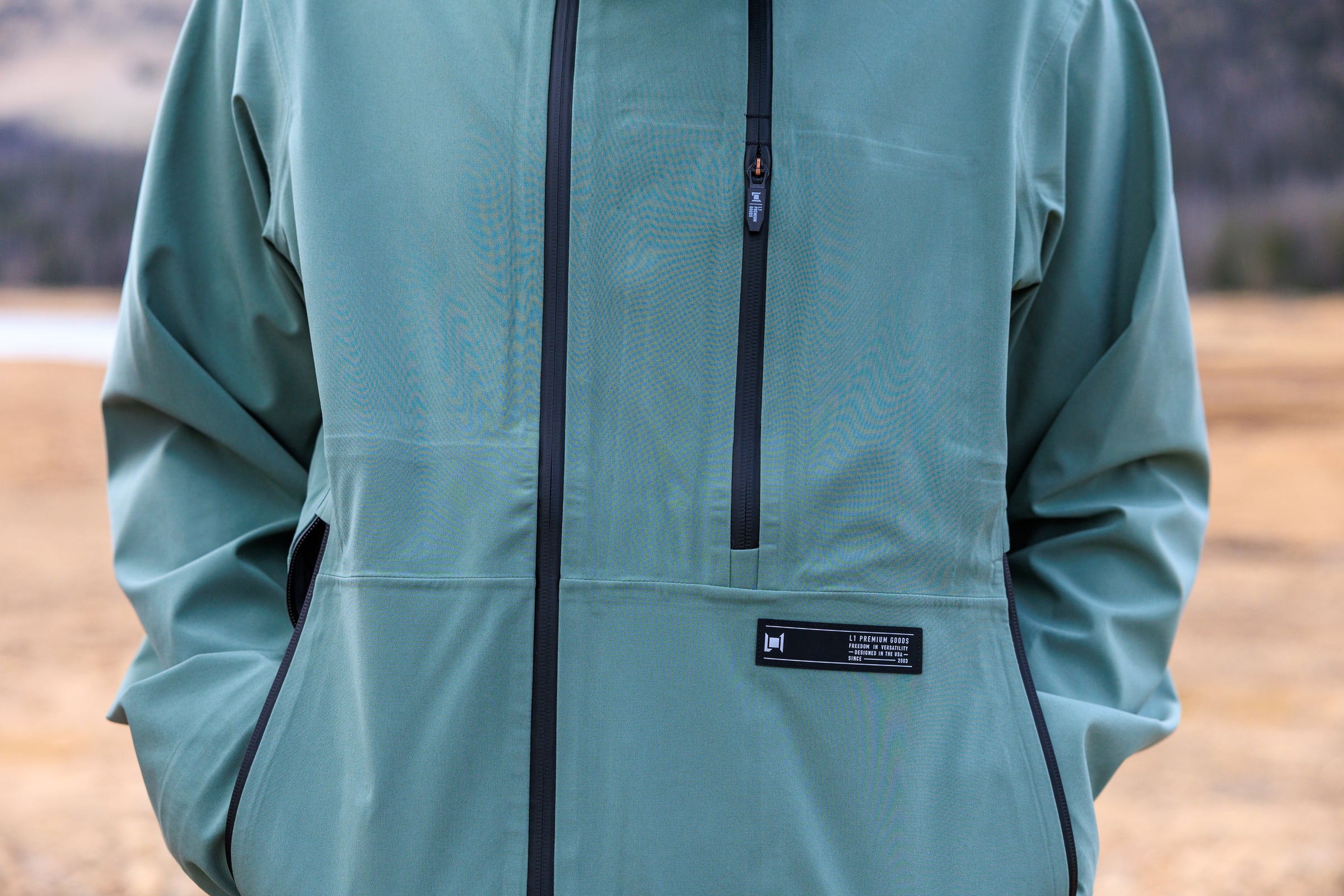 L1 Axial Jacket Lifestyle Shot