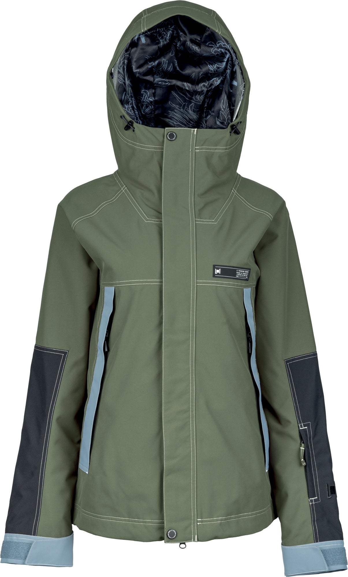 L1 Dakota Women's Jacket - Combat/Bluest/Blk