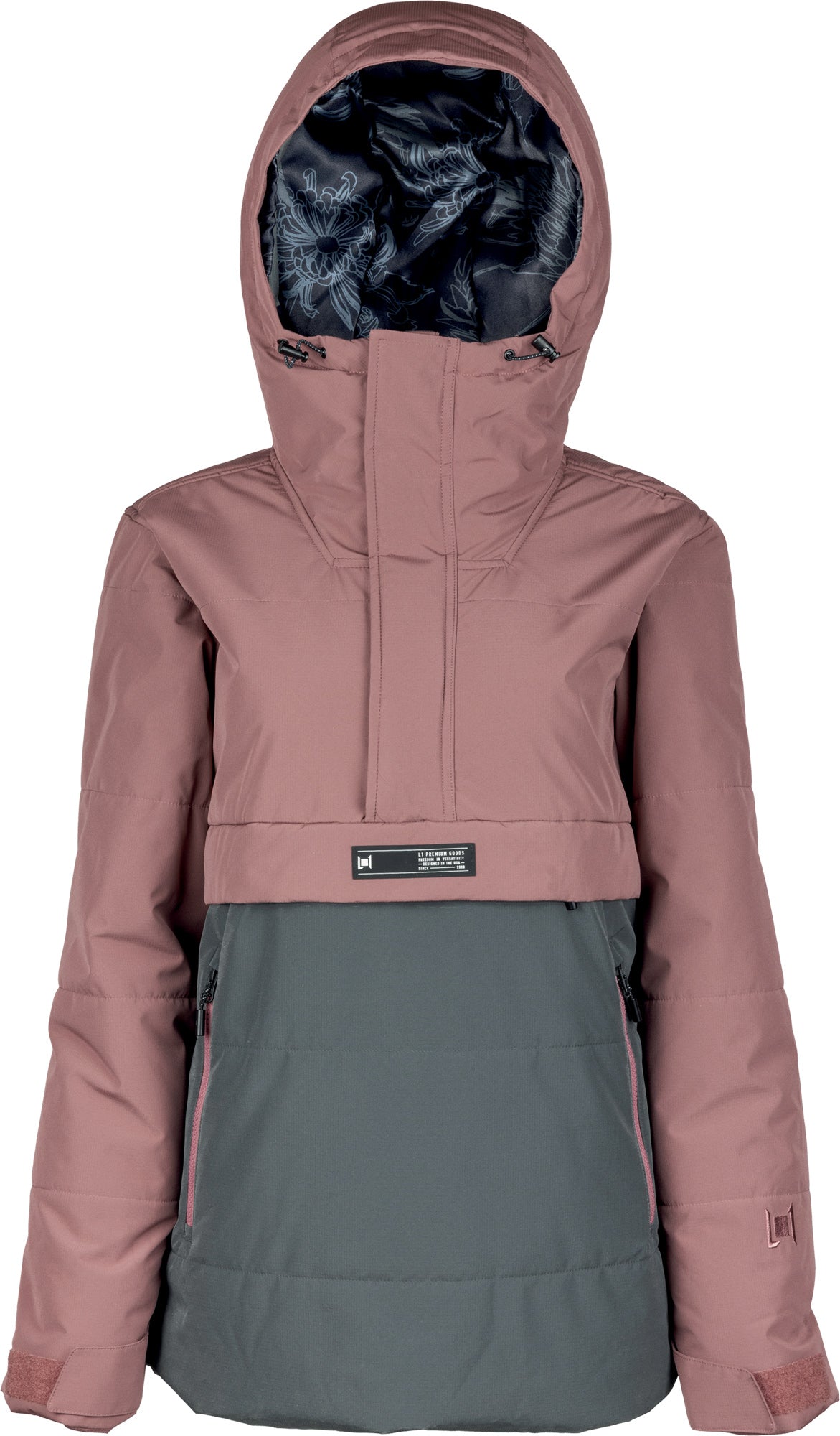 L1 Snowblind Women's Jacket - Burnt Rose/Carbon