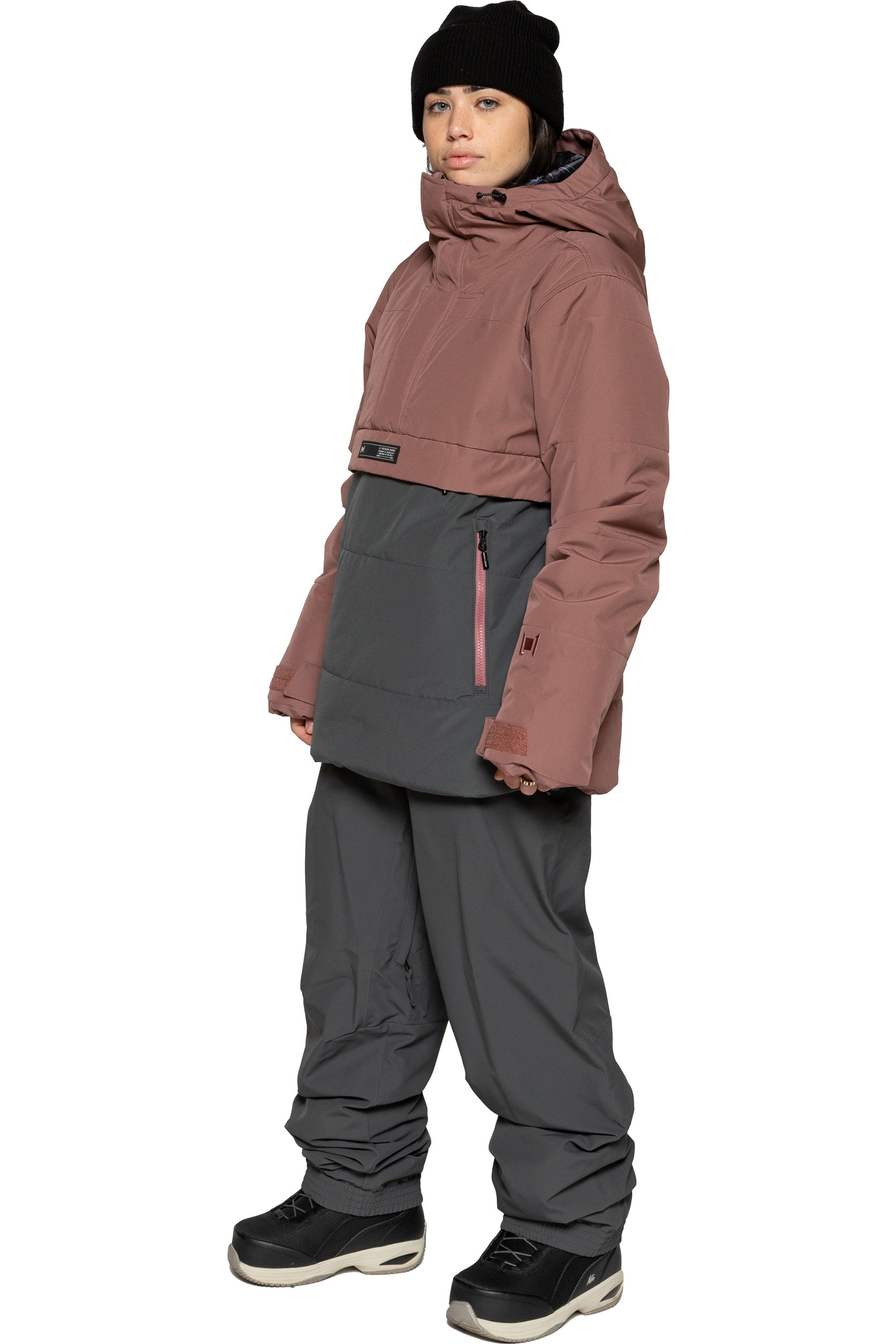 L1 Snowblind Women's Jacket - Burnt Rose/Carbon