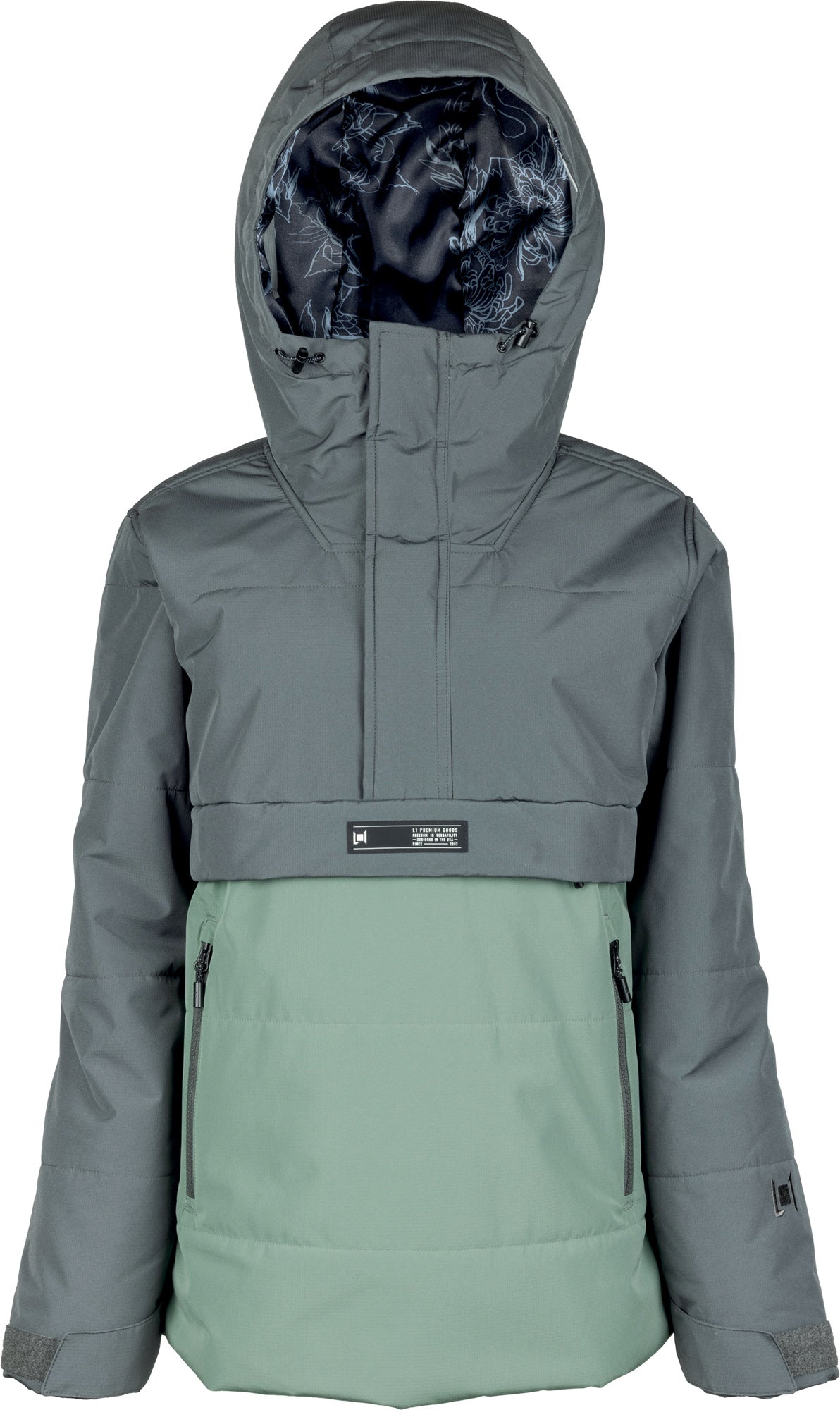 L1 Snowblind Women's Jacket - Carbon/Sage