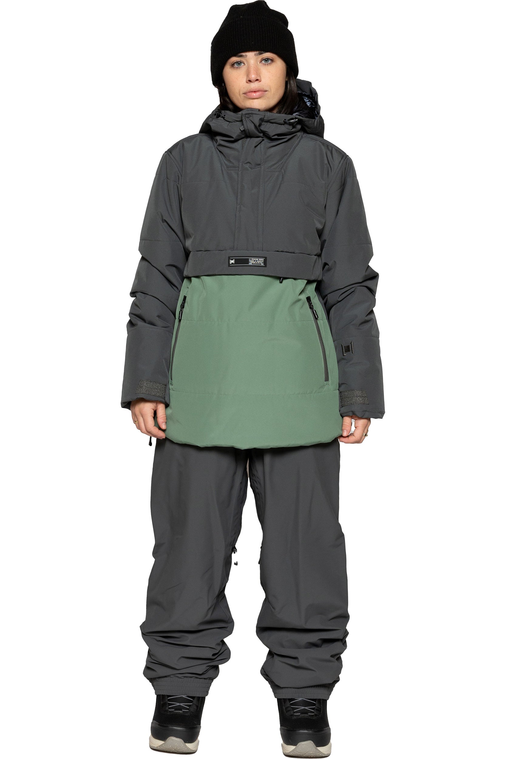 L1 Snowblind Women's Jacket - Carbon/Sage