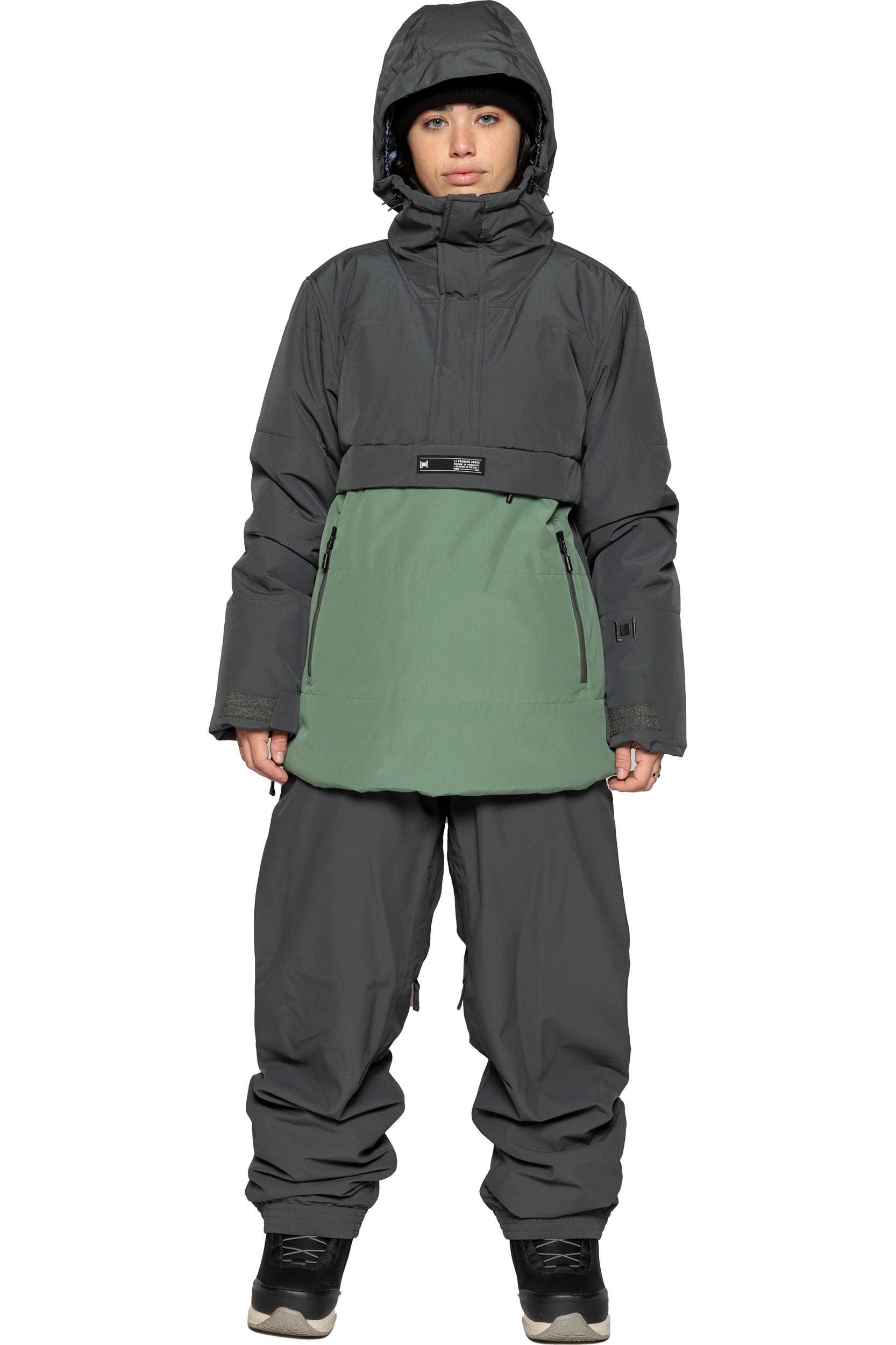 L1 Snowblind Women's Jacket - Carbon/Sage