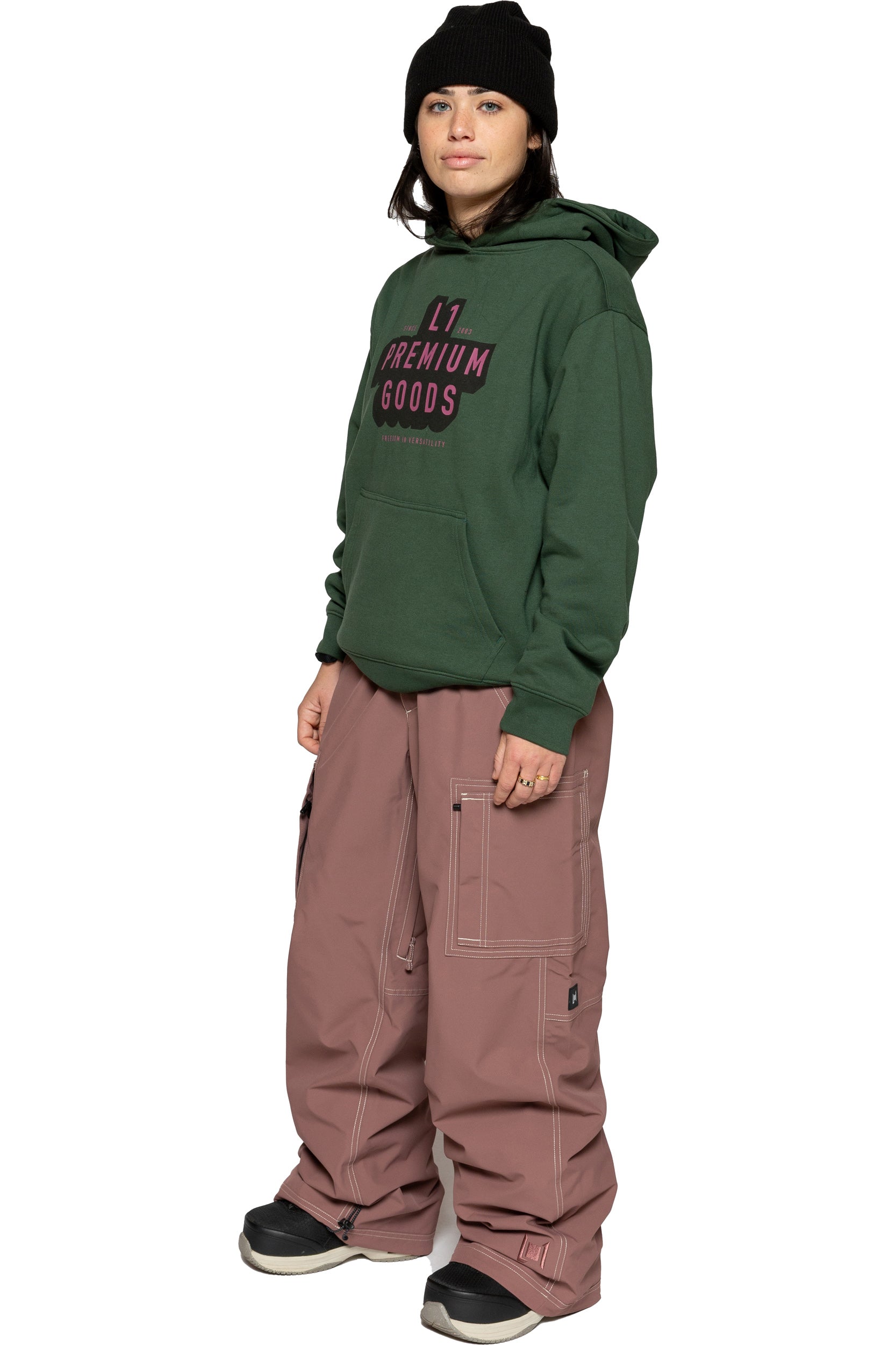 L1 Fairfield Cargo Women's Pant - Burnt Rose